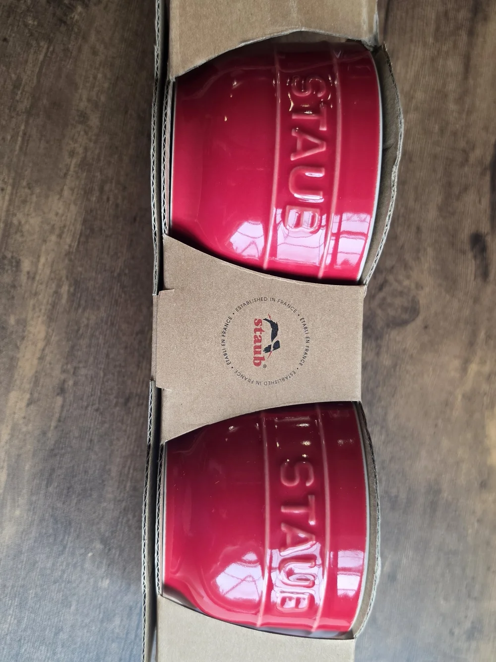 Staub Red Ramekins (Set of 2)